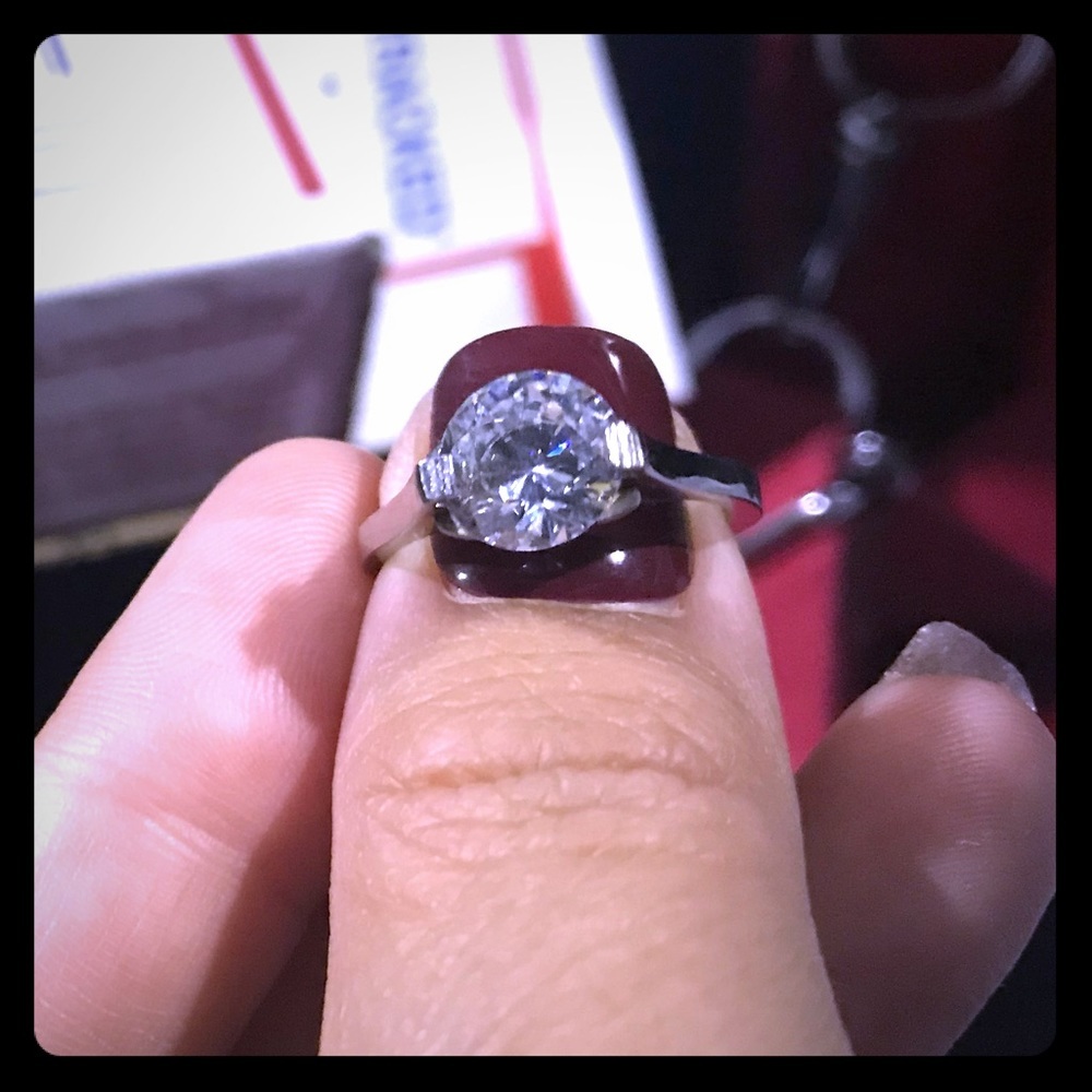 High quality AAAA+ CZ diamond ring